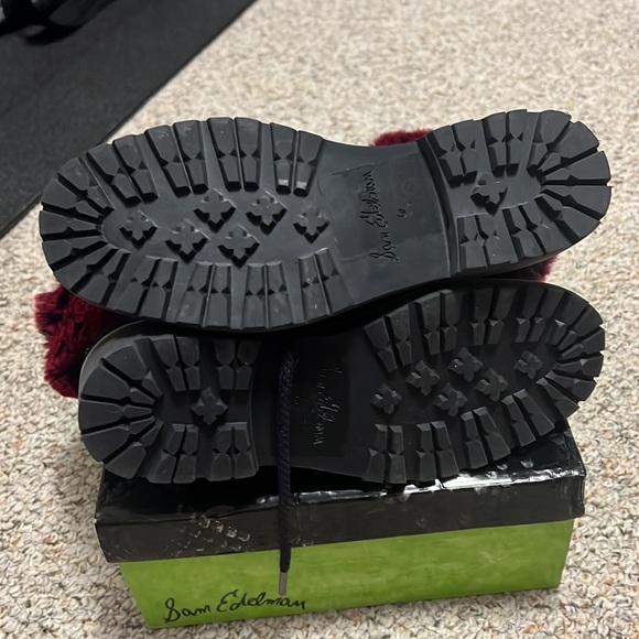 NWT Sam Edelman Bowen Black Suede Boots - Picture 6 of 6